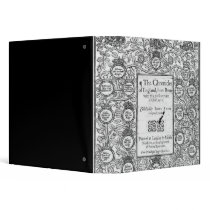 Frontispiece of 'The Chronicles of England' 3 Ring Binders