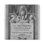Frontispiece of the commentary fridge magnet
