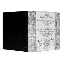 Frontispiece of 'The Shepeards Calender' Binders