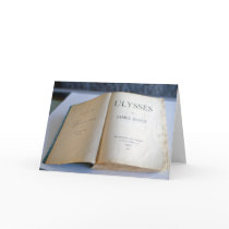 Frontispiece of 'Ulysses' by James Joyce Cards
