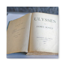Frontispiece of 'Ulysses' by James Joyce Magnets