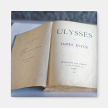 Frontispiece of 'Ulysses' by James Joyce Magnets