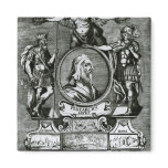 Frontispiece   'Plutarch's Lives' by Plutarch Fridge Magnet