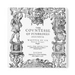 Frontispiece 'The Countess of Pembroke's Refrigerator Magnet