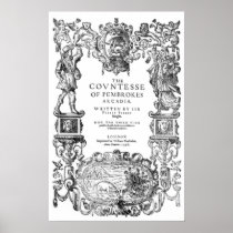 Frontispiece 'The Countess of Pembroke's Posters