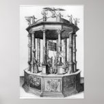Frontispiece 'The Rudolphine Tables' Print
