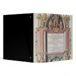 Frontispiece to 'Brevis Narratio' Vinyl Binders