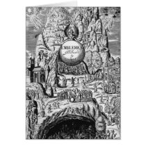 Frontispiece to George Wither's 'Emblems', 1635 Card