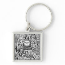 Frontispiece to George Wither's 'Emblems', 1635 Key Chains