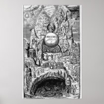 Frontispiece to George Wither's 'Emblems', 1635 Poster
