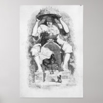 Frontispiece to 'Gulliver's Travels' by Posters
