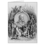 Frontispiece to 'Idylls of the King' cards
