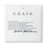 Frontispiece to 'Leaves of Grass' Magnet
