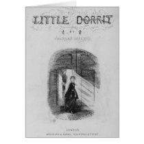 Frontispiece to 'Little Dorrit' by Charles Greeting Cards
