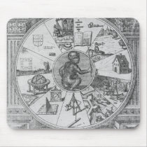 Frontispiece to Robert Fludd's Utriusque Mouse Pad