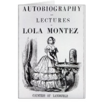 Frontispiece to the 'Autobiography Cards