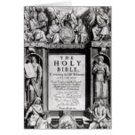 Frontispiece to 'The Holy Bible' Cards