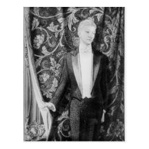 Frontispiece to 'The Picture of Dorian Gray' Postcard