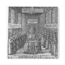 Frontispiece to 'Vox Regis' by Thomas Scott Fridge Magnet