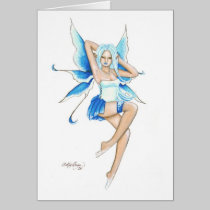 Frost Fairy Greeting Card cards