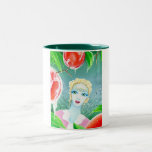 Frost Fairy in the Peach Orchard Coffee Mug