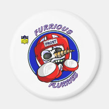 Frost Furrious Flurries magnet