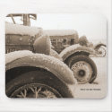 Frost on the Fenders Mousepad by wildhorse59 Frost on the Fenders Mousepad