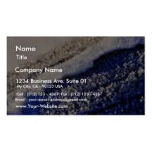 Frost Winter Ice Business Cards