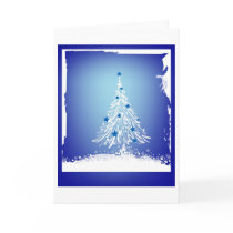 Frost Xmas tree cards by Natasha_R_Graham Frost Xmas tree cards