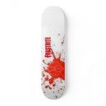 Frostbite Kris Bell Blood Splatter Series Skate Board