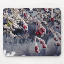 Frosted Berries mousemat mousepads