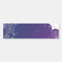 Frosted Bumper Sticker