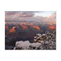 Frosted Canyon Postcard