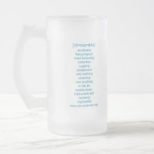 Frosted Circus Center Cup Mugs