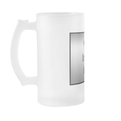 Frosted Glass Mug by pizap_store