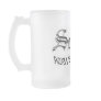 Frosted Glass Mug Logo
