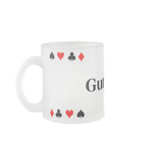 Frosted Glass POKER MUG