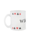 Frosted Glass POKER MUG