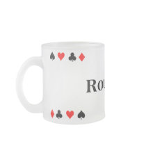 Frosted Glass POKER MUG