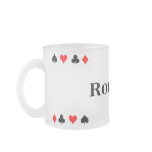 Frosted Glass POKER MUG