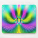 Frosted Glass Psychedelia mousepads