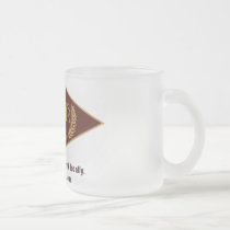 Frosted logo mug by mnbeer Frosted logo mug