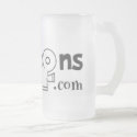 Frosted Mug by lightwavejunkie Frosted Mug