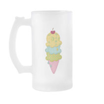 Frosted Mug-Great for Ice Cream Floats by forbes1954 Frosted Mug-Great for Ice Cream Floats