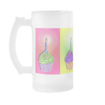 Frosted, Mugs - Birthday Cupcakes