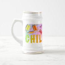 Frosted Mugs, Steins - Chillaxin' Pop Sicles