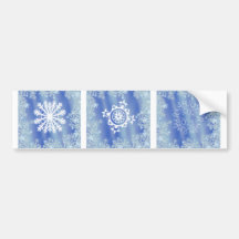 Frosted Panes I Bumper Stickers
