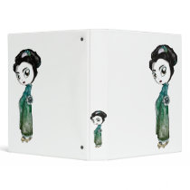 Frosted Spring Geisha binders