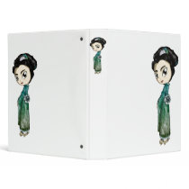 Frosted Spring Geisha binders