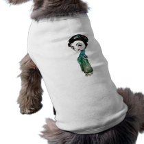 Frosted Spring Geisha Pet T Shirt